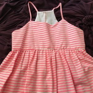 Milly Minis Neon Stripe Tank Dress Girls